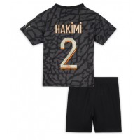 Dres Paris Saint-Germain Achraf Hakimi #2 Tretina pre deti 2023-24 Krátky Rukáv (+ trenírky)